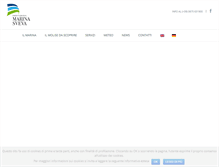 Tablet Screenshot of marinasveva.com
